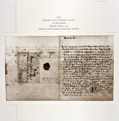 Lot 292 - [MOZART] ZASLAW, NEAL. W. A. Mozart: Portfolio...