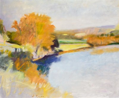 Lot 73 - Wolf Kahn American, b. 1927 Near the Great...