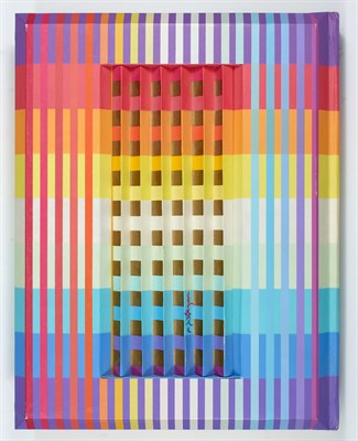 Lot 269 - [BOOK ARTS] AGAM, YAACOV. The Agam Torah....