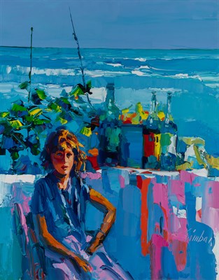 Lot 56 - Nicola Simbari Italian, 1927-2012 Guagliuna,...