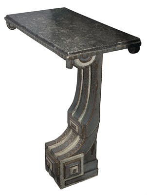 Lot 1 - Neoclassical Style Parcel Gilt and Faux Marble...