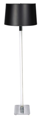 Lot 74 - Hansen Acrylic and Chromed Metal Floor Lamp...