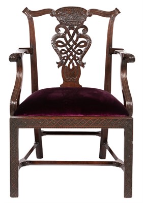 Lot 30 - Pair of George III Irish Style Mahogany Open...