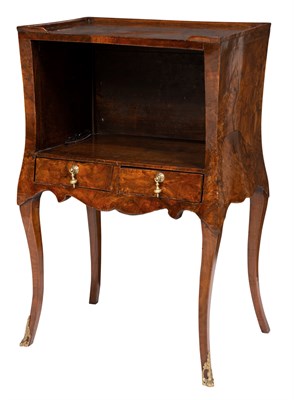 Lot 81 - Italian Rococo Style Gilt Metal Mounted Walnut...