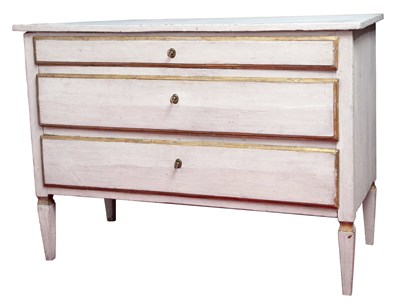 Lot 83 - Continental Neoclassical Style Parcel-Gilt...
