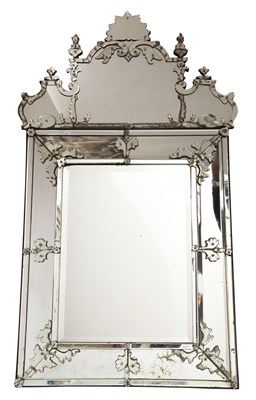 Lot 95 - Venetian Rococo Style Mirror Frame Mirror The...