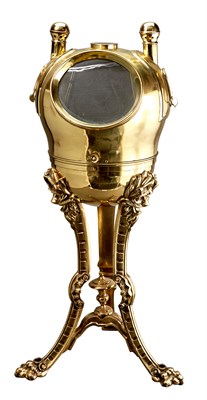 Lot 355 - English Brass Binnacle Summers & Payne, Ltd.,...