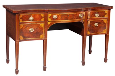 Lot 169 - George III Inlaid Mahogany Sideboard The...