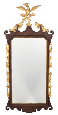 Lot 120 - George III Style Parcel Gilt Mahogany Mirror...