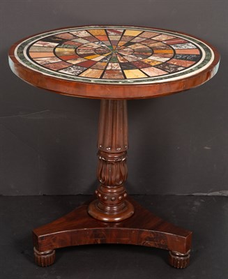 Lot 130 - William IV Specimen Marble Top Mahogany...