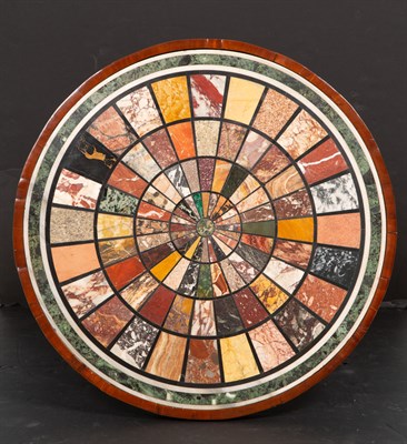 Lot 130 - William IV Specimen Marble Top Mahogany...