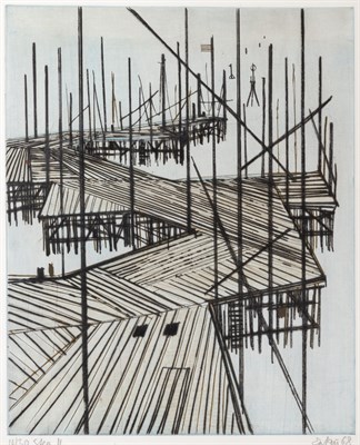 Lot 122 - Otto Eglau (1917-1988) [DOCK STUDY] Color...