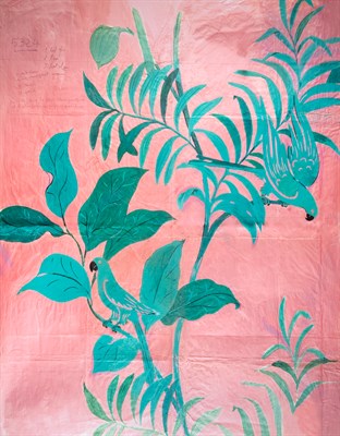Lot 97 - Paule Marrot (1902-1987) [PINK BIRDS] Color...