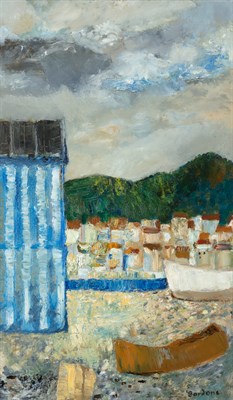 Lot 141 - Guy Bardone French, 1927-2015 Plage de la...