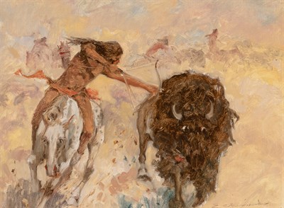 Lot 147 - Ernest Chiriacka American, 1913-2010 Shooting...