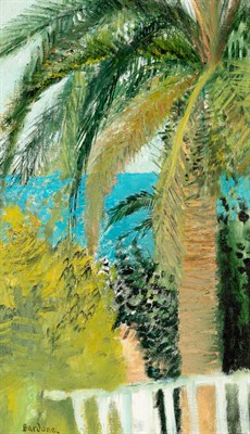 Lot 140 - Guy Bardone French, 1927-2015 Le Balcon Blanc...