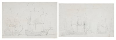 Lot 46 - Willem van de Velde the Younger Dutch,...