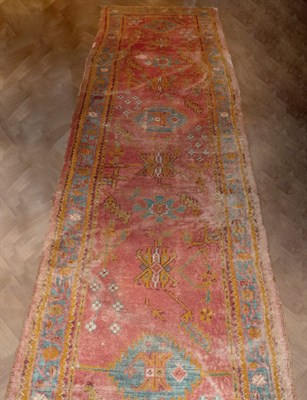 Lot 15 - Oushak Runner West Anatolia, first quarter...