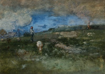 Lot 74 - George Inness American, 1825-1894 In the...