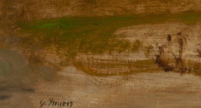 Lot 73 - George Inness American, 1825-1894 Sketch of a...