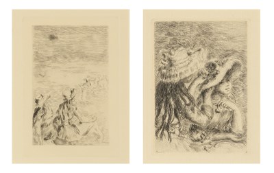 Lot 1023 - Pierre-Auguste Renoir (1841-1919) SUR LA PLAGE...