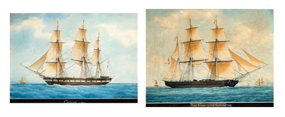 Lot 52 - Frederic Roux French, 1805-1874 The "Corinne"...