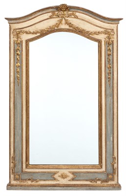 Lot 370 - Neoclassical Style Painted and Parcel-Gilt...