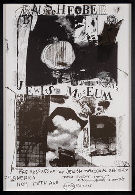 Lot 124 - Robert Rauschenberg (1925-2008) JEWISH MUSEUM...
