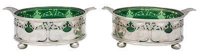 Lot 174 - Pair of Victorian Arts & Crafts Sterling...