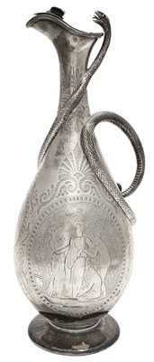 Lot 172 - Victorian Sterling Silver Claret Jug Thomas...