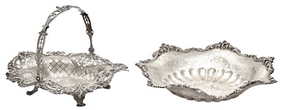 Lot 1140 - American Sterling Silver Cake Basket Frank...