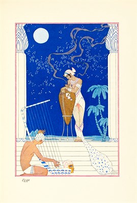 Lot 271 - [BARBIER, GEORGES] VERLAINE, PAUL. Fêtes...
