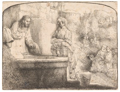 Lot 176 - Rembrandt van Rijn (1608-1669) CHRIST AND THE...