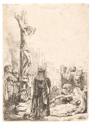 Lot 172 - Rembrandt van Rijn (1608-1669) THE CRUCIFIXION:...