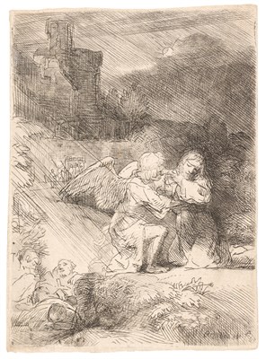 Lot 173 - Rembrandt van Rijn (1608-1669) THE AGONY IN...