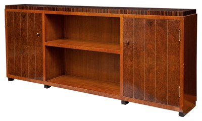 Lot 273 - Art Deco Calamander, Walnut and Burlwood Side...