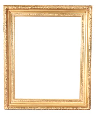 Lot 242 - Giltwood and Composition Cove Frame with...