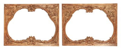 Lot 287 - Pair of Louis XV Style Giltwood and...