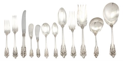 Lot 1130 - Wallace Sterling Silver Grand Baroque Pattern...