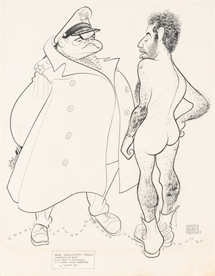 Lot 242 - HIRSCHFELD, AL (American, 1903-2003). Orson...