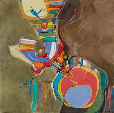 Lot 33 - Albert Alcalay American, 1917-2008 Between Two...