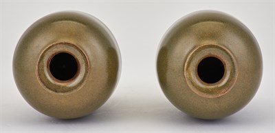 Lot 149 - A Pair of Chinese Teadust Glazed Porcelain...