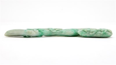 Lot 60 - A Chinese Jadeite Carving Late Qing Dynasty...