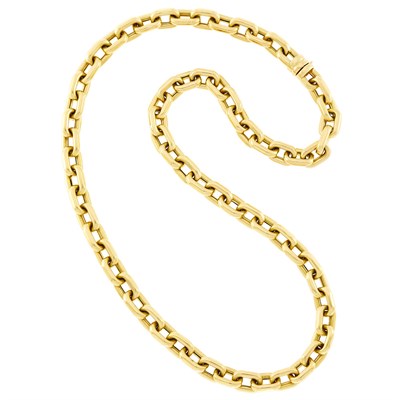Lot 107 - Long Gold Chain Necklace