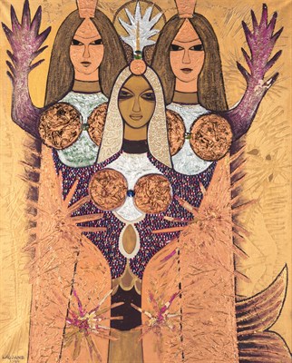 Lot 7 - Ladjane Bandeira Brazilian, 1927-1999 Trio,...