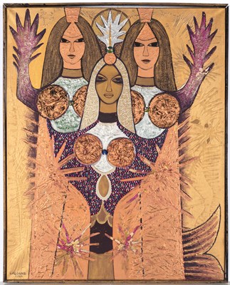 Lot 7 - Ladjane Bandeira Brazilian, 1927-1999 Trio,...