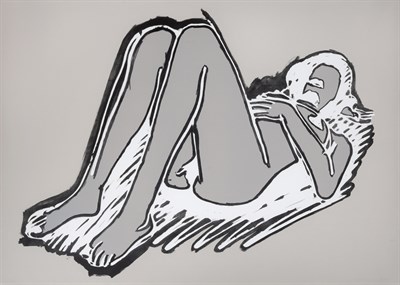 Lot 198 - Tom Wesselmann (1931-2004) MONICA LYING ON HER...