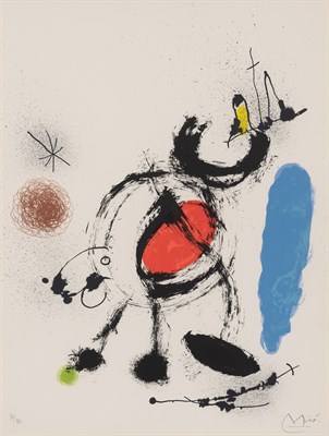 Lot 1080 - Joan Miró (1893-1983) L'OISEAU MIGRATEUR V...