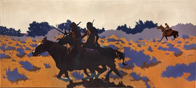 Lot 72 - Bill Schenck American, b. 1947 Wyoming Plus...