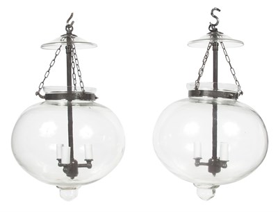 Lot 288 - Pair of Victorian Style Patinated Metal and...